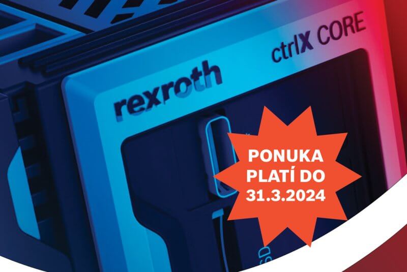 Akčná ponuka produktov HMI a IPC od Bosch Rexroth z rady ctrlX Automation