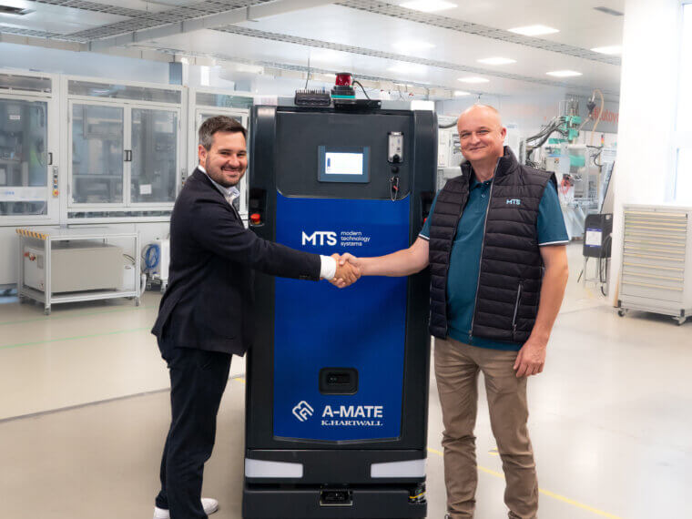 MTS welcomes K. Hartwall as a New Supplier of AGV Equipment
